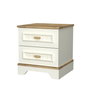 Hanah Home Monte - Mm1.27.06.U1 Mesita de Noche Crema y Roble